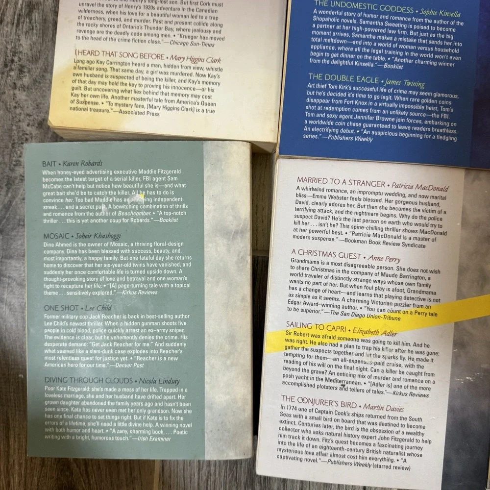 Readers Digest Select Edition‎ Book Lot (8) 2006-08, 2010, 2012